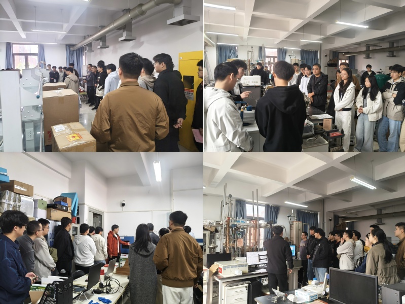 能源与动力工程学院组织2026级研究生参观实验室